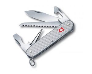 Victorinox Nôž Farmer Alox strieborný